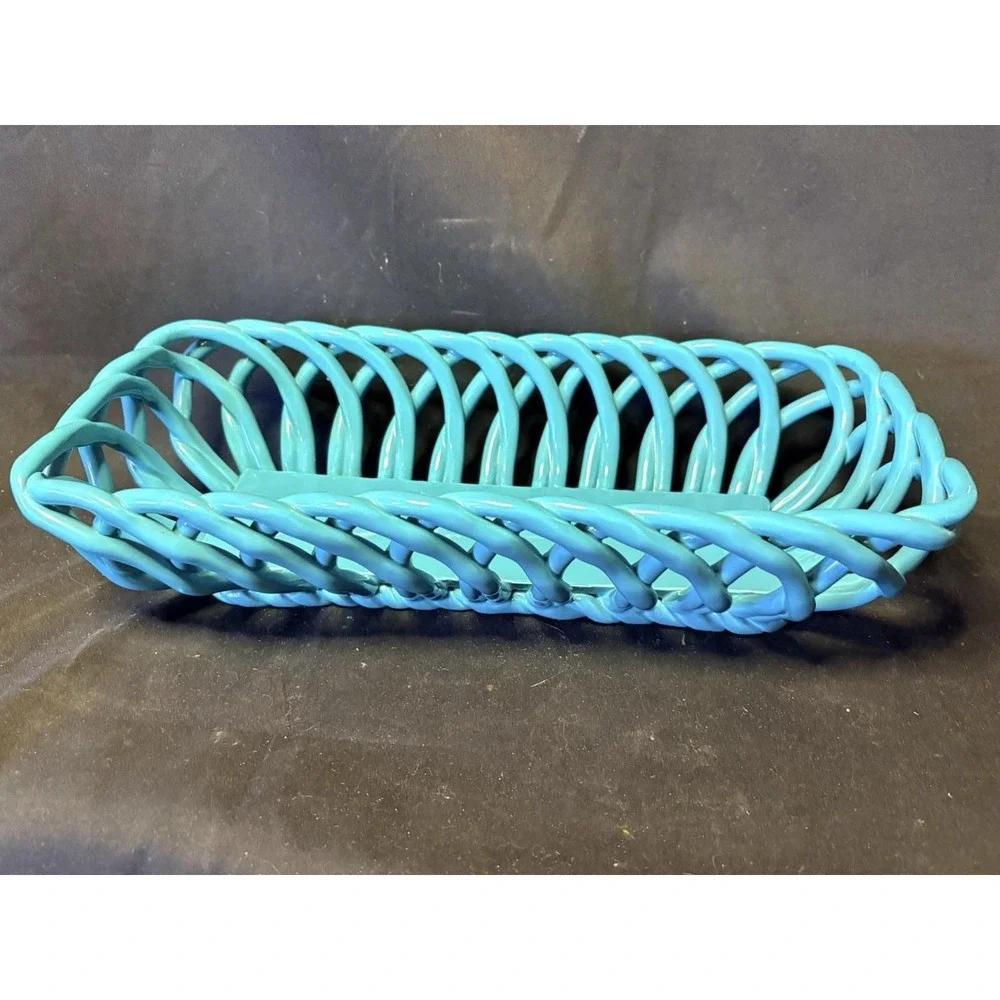 Excellent Pioneer Woman Bread Basket, Teal